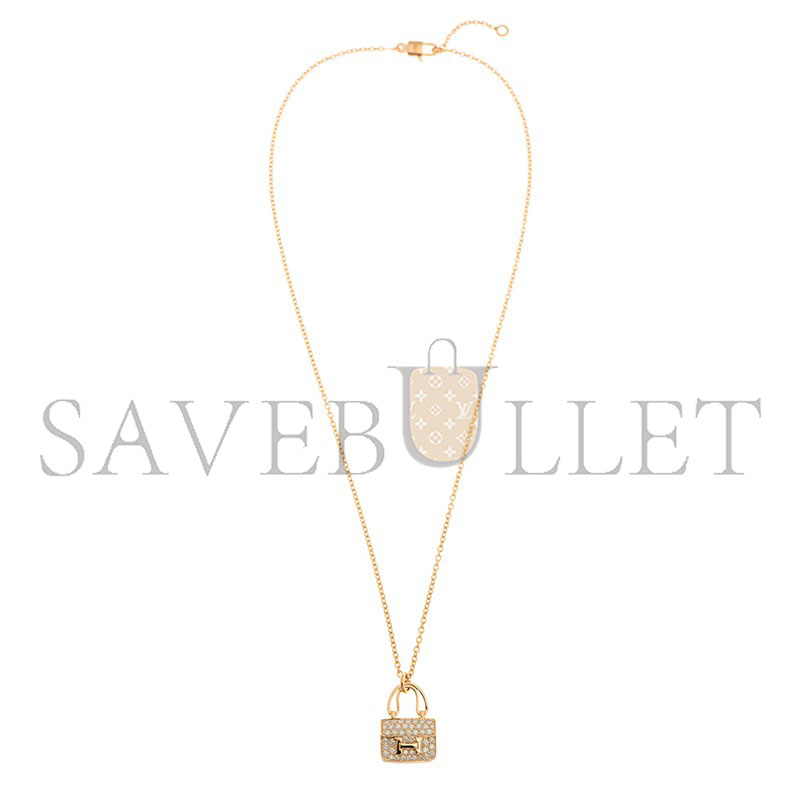 h**mes constance Di*m*nd necklaces gold